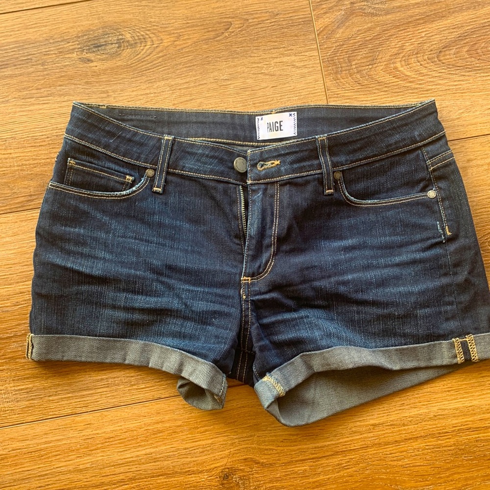 Paige shorts size 28